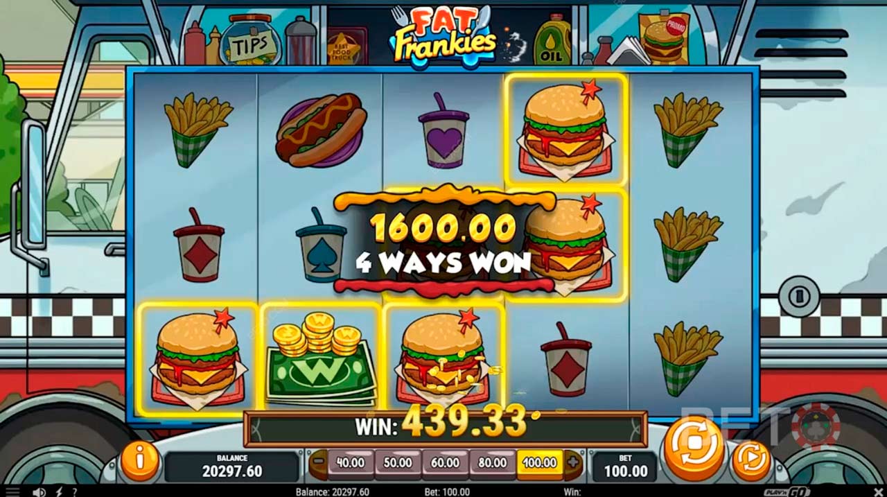Fat Frankies slot game