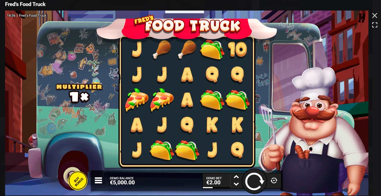 Fred’s Food Truck slot game